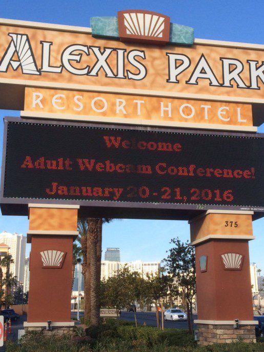Alexis Park Resort hosted the 2016 Adult Webcam Conference